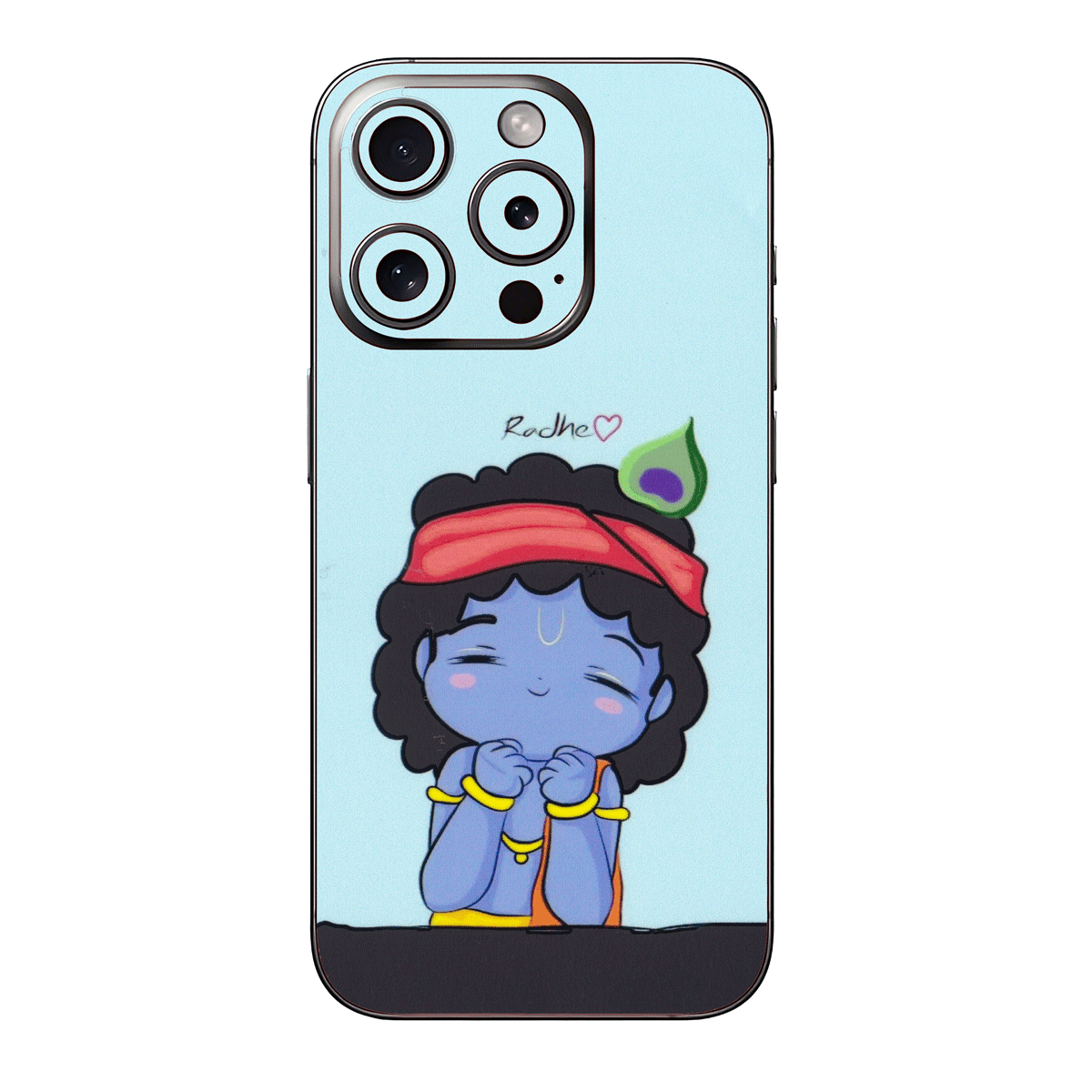 Baby Lord Krishna Cute Mobile Skin