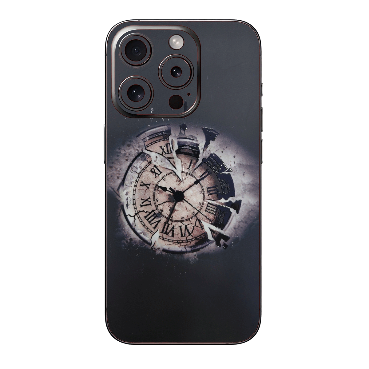 Falling Vintage Clock Mobile Skin