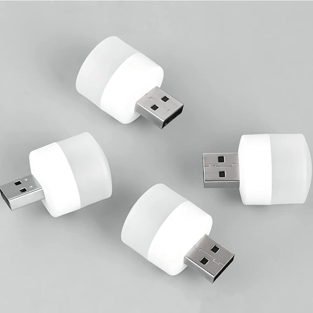 Mini USB Night Light White