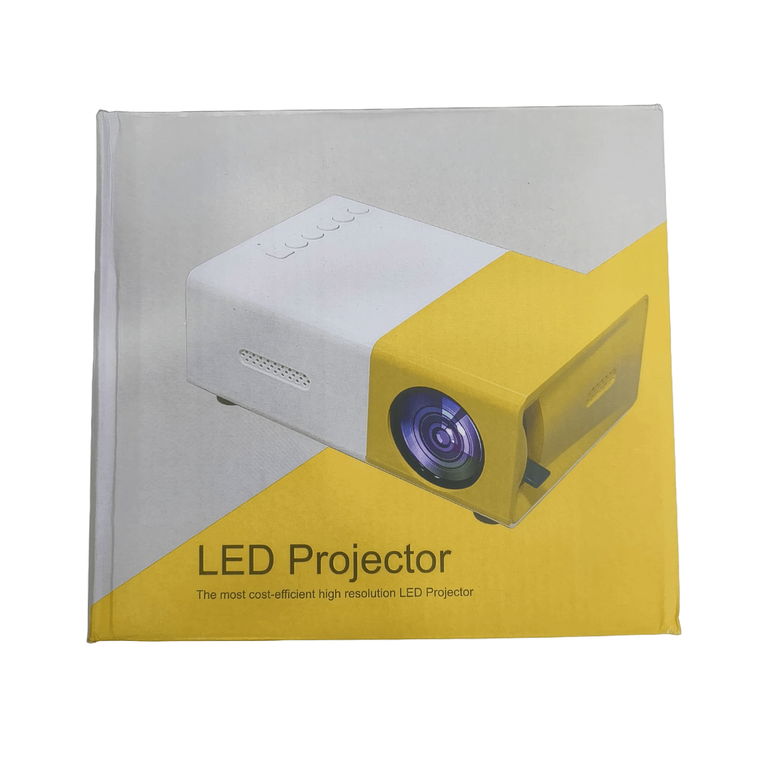 Portable Mini Home Theater LED Projector with Remote Controller