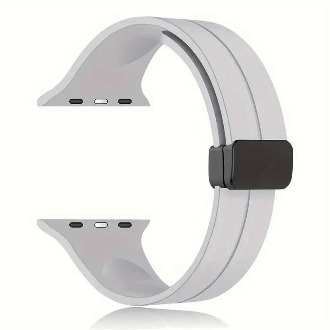 Soft Silicone Magnetic Lock Strap