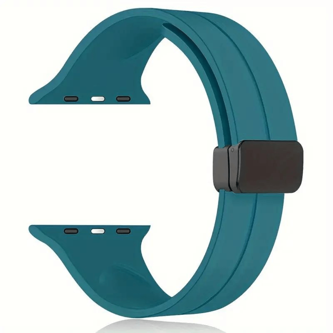Soft Silicone Magnetic Lock Strap